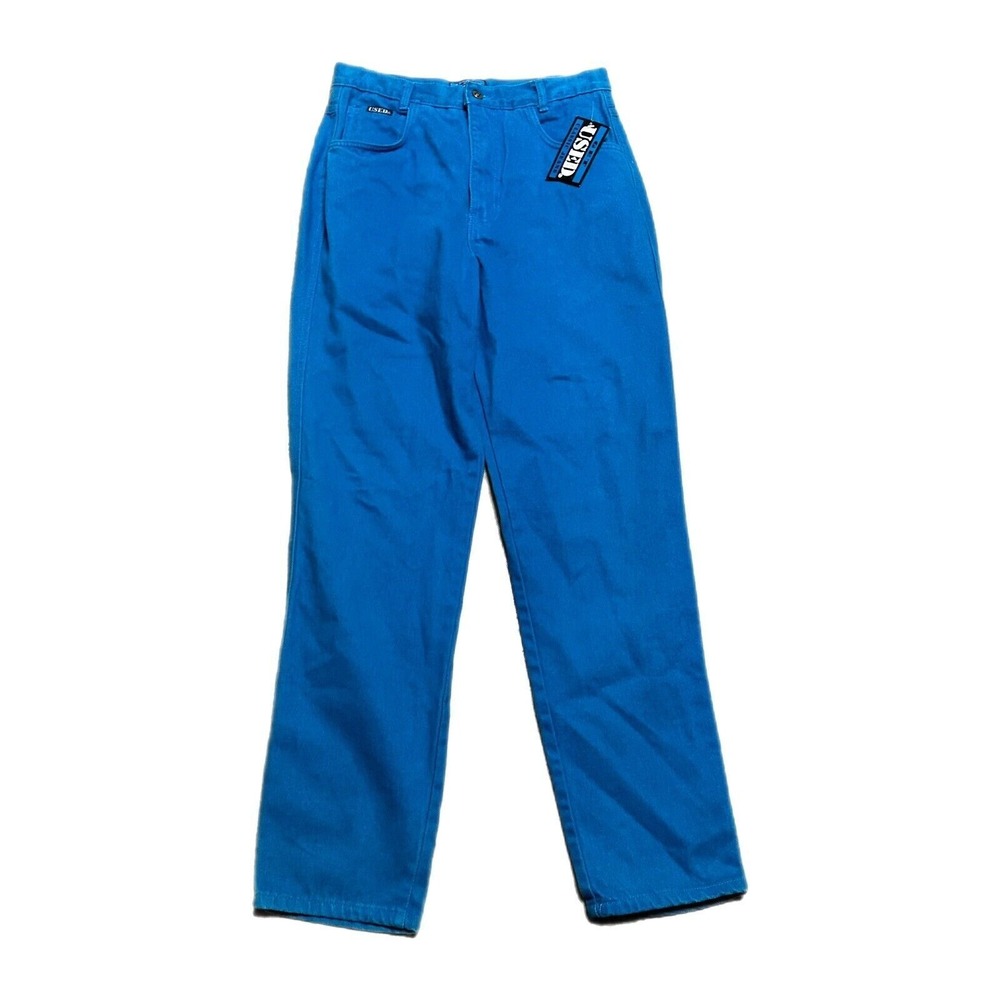 Vintage Get Used Jeans Men's 31 x 32 Blue Over‎ Dye 90s Baggy